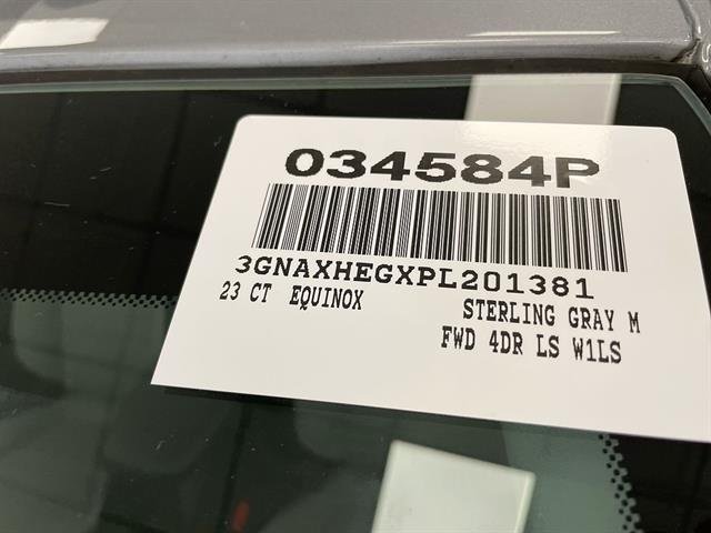 Certified Used 2023 STERLING GRAY METALLIC Chevrolet LS image 33