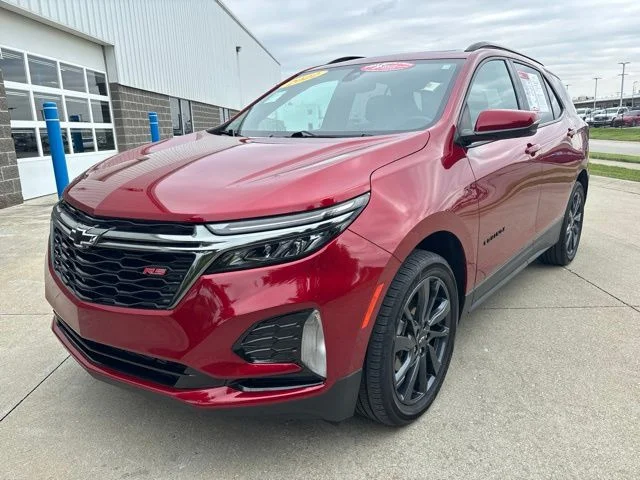 Used 2022 Cherry Red Tintcoat Chevrolet RS image 3