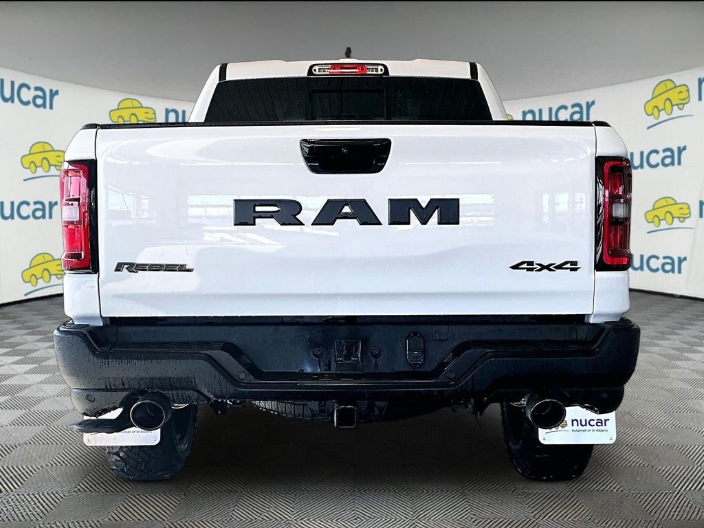 New 2026 Bright White Clearcoat Ram Rebel image 6