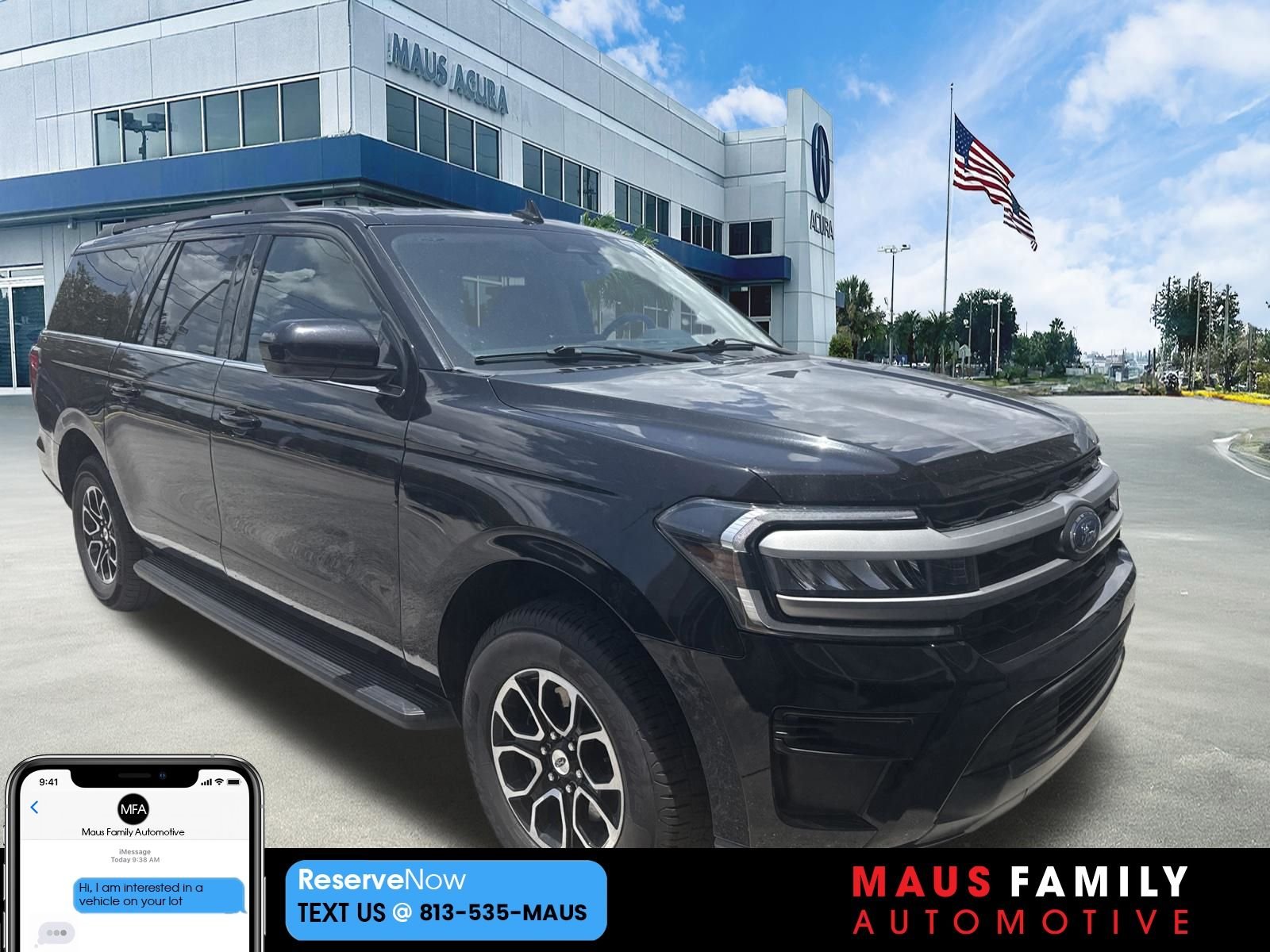 Used 2024 Black Ford XLT image 1