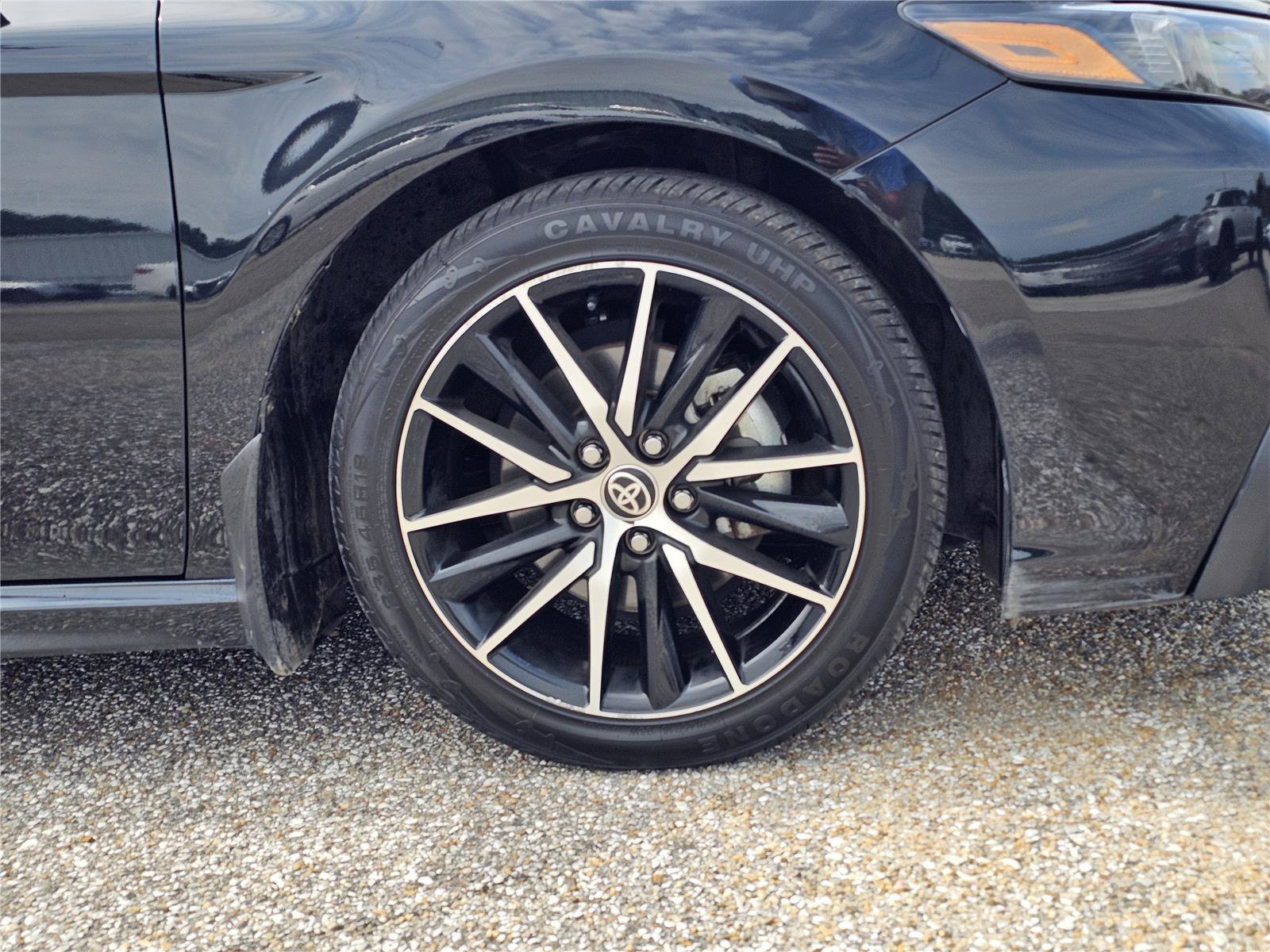 Used 2024 Midnight Black Metallic Toyota SE image 6