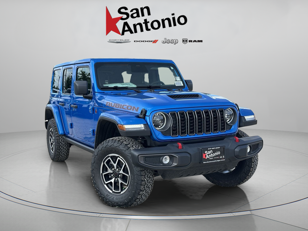 New 2026 Hydro Blue Pearl-Coat Exterior Paint Jeep Rubicon image 1