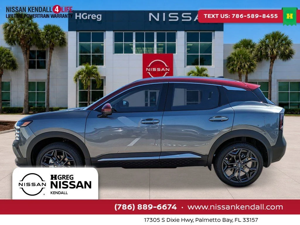 New 2026 Gun Metallic / Scarlet Ember Tintcoat Two-tone Nissan SR image 2