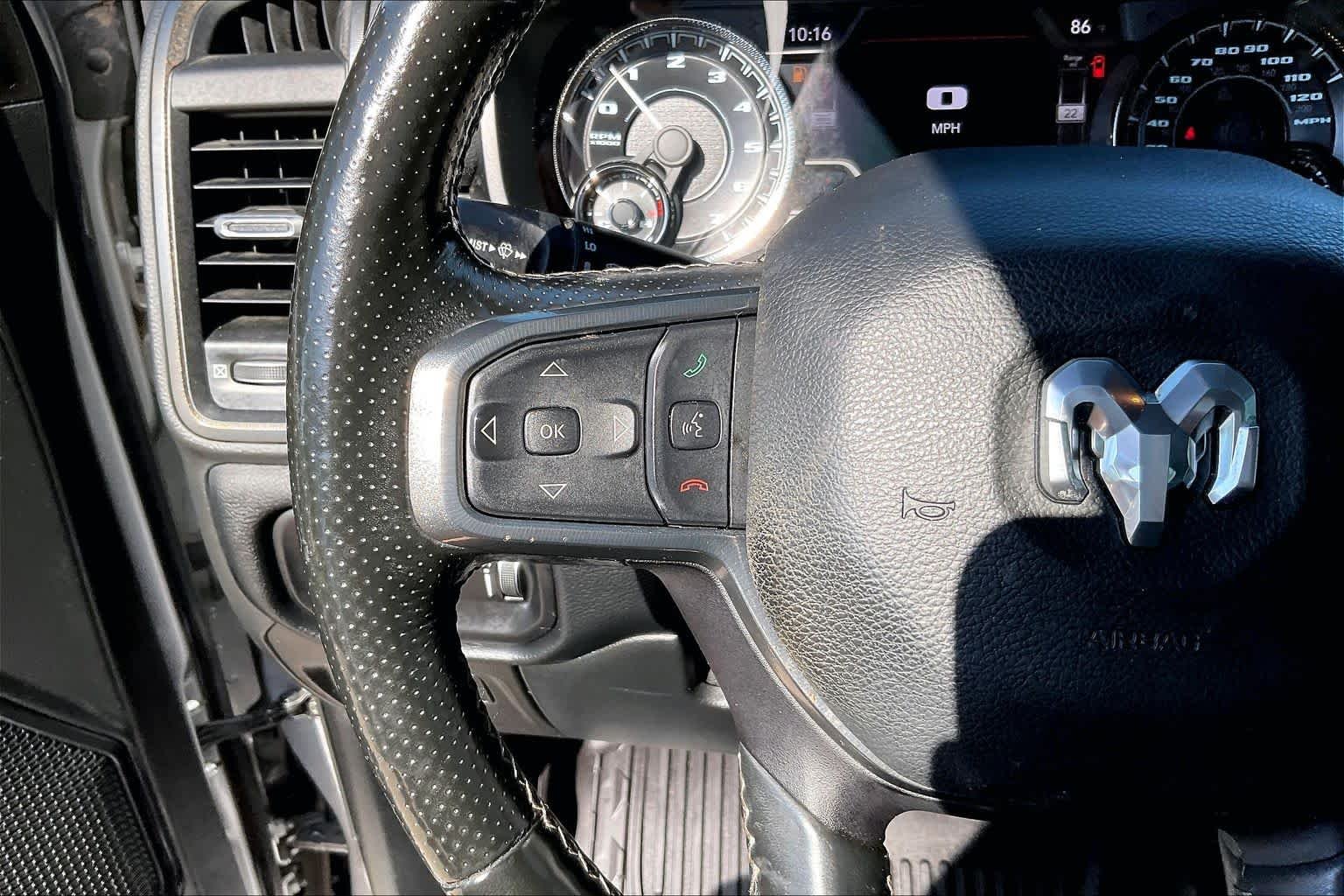 Used 2021 Billet Silver Metallic Clearcoat Ram Rebel image 23