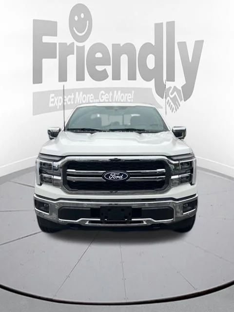 New 2026 Star White Metallic Tri-Coat Ford Lariat® image 2