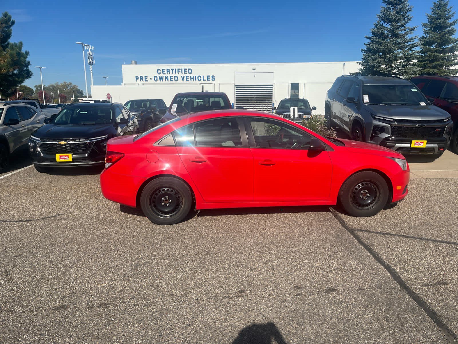 Used 2014 Chevrolet Cruze LS with VIN 1G1PA5SH5E7386823 for sale in Brooklyn Center, MN