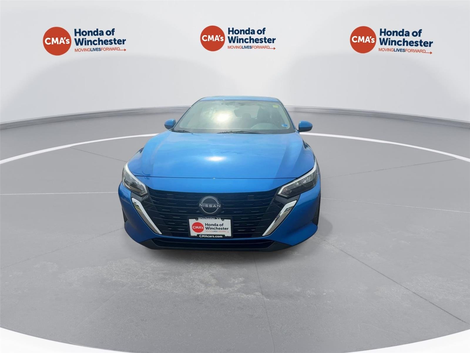 Used 2025 Electric Blue Metallic Nissan SV image 3