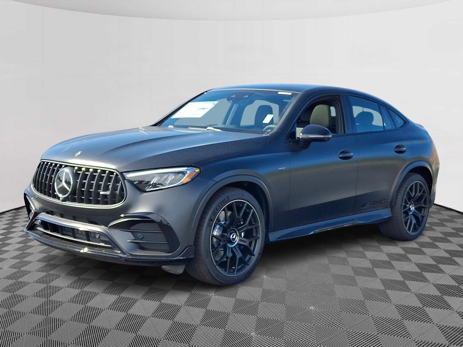 New 2027 MANUFAKTUR exclusive graphite grey magno Mercedes-Benz AMG® GLC 53 4MATIC+ Coupe image 3