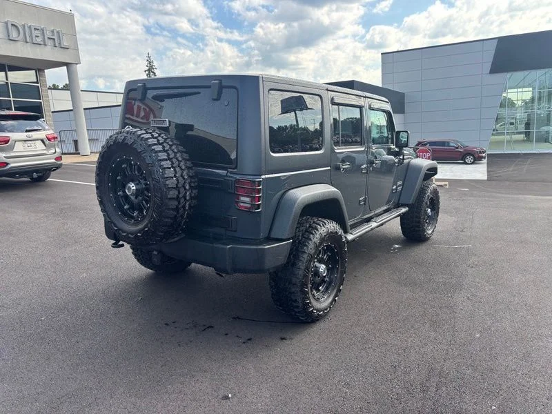 Used 2017 Black Jeep Unlimited Sport image 8