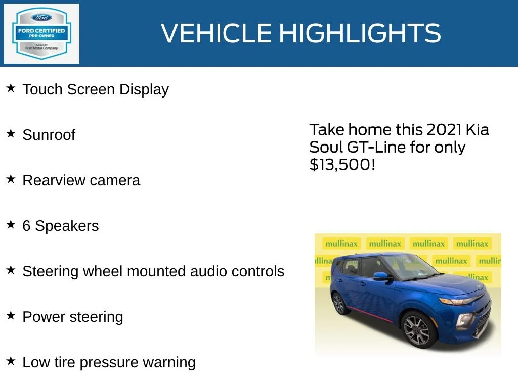 Certified Used 2021 Blue Kia GT-Line image 23