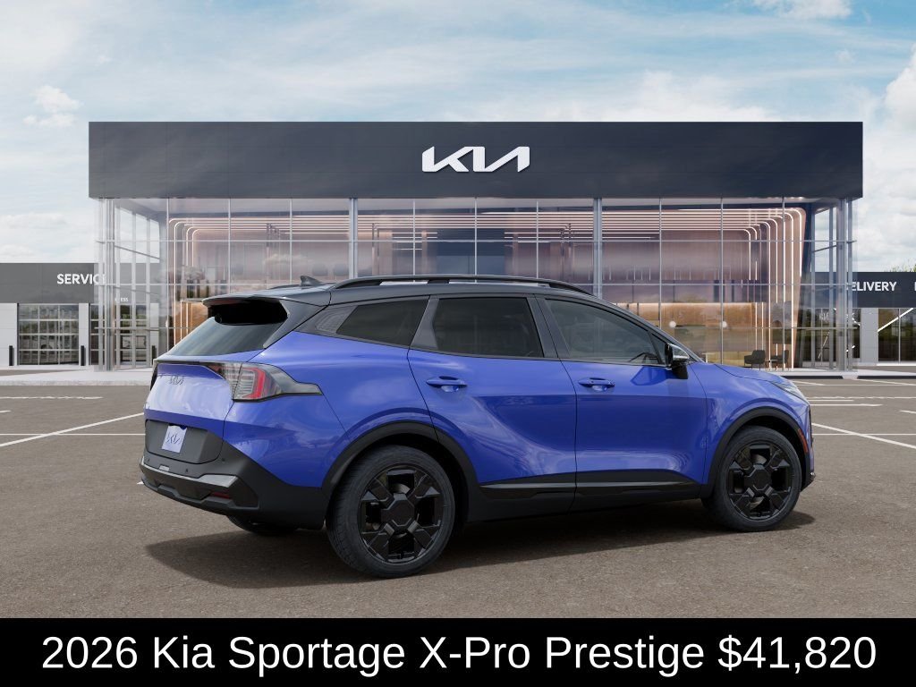 New 2026 Nebular Blue / Black Roof Kia X-Pro Prestige image 10
