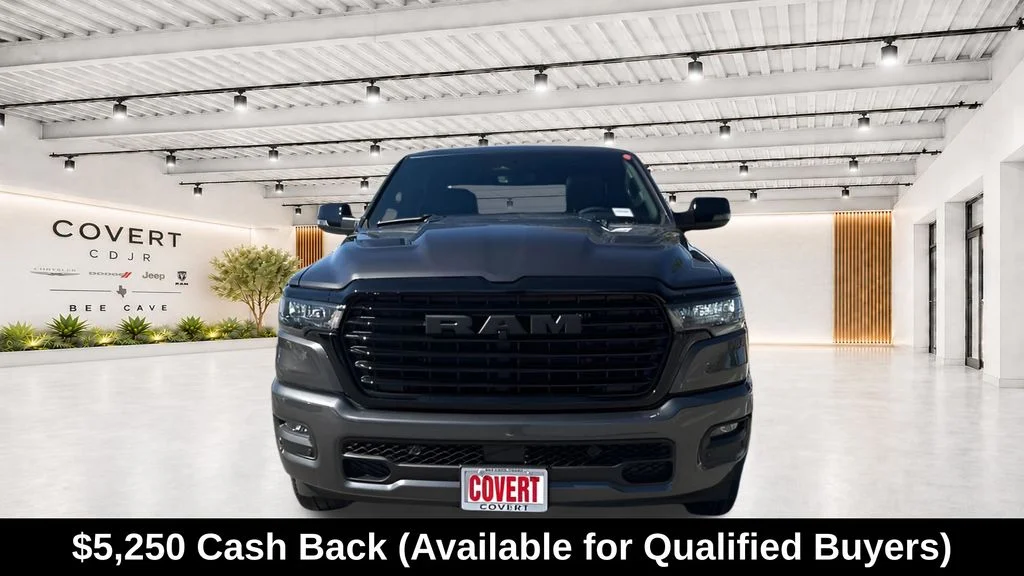 New 2026 Granite Crystal Metallic Clear-Coat Exterior Paint RAM Laramie image 3