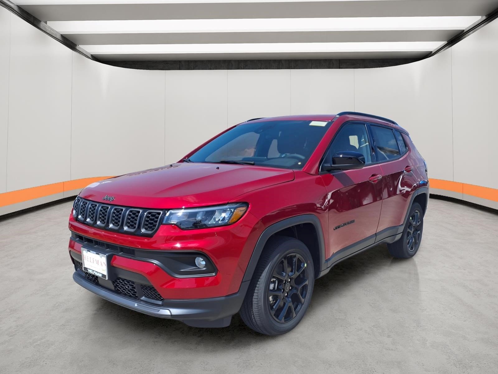 New 2026 Red Hot Pearl-Coat Exterior Paint Jeep Latitude Altitude image 3
