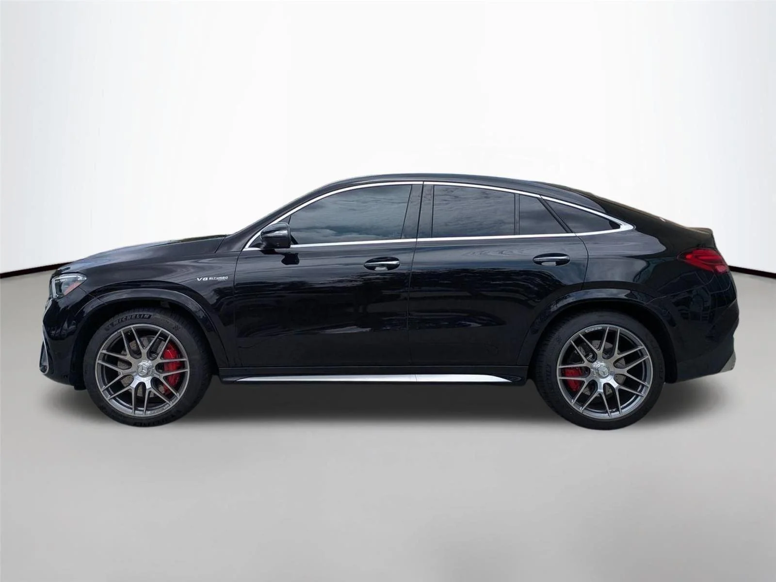 Used 2025 Obsidian Black Metallic Mercedes-Benz AMG® GLE 63 S image 8