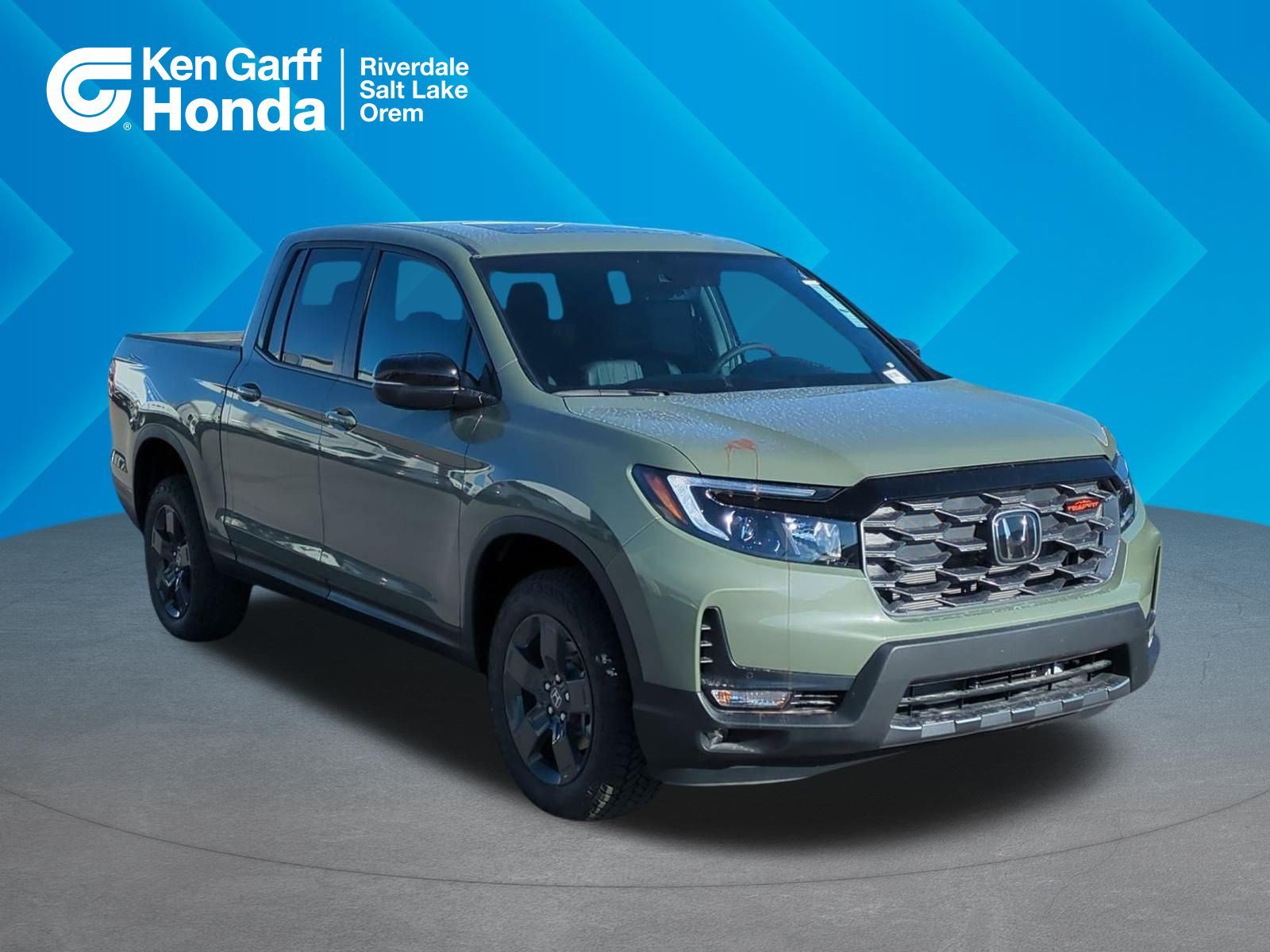 New 2026 Ash Green Metallic Honda TrailSport image 1