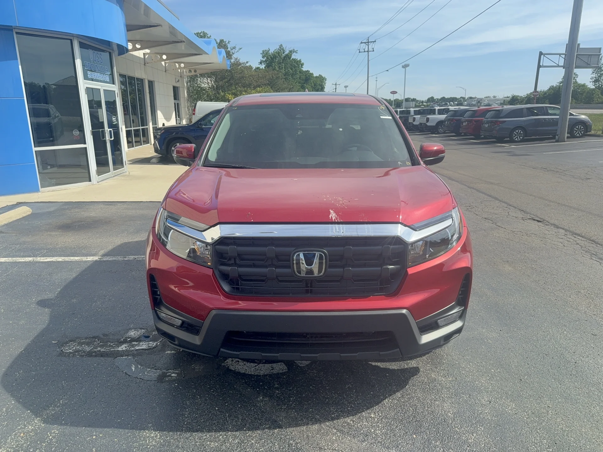 New 2026 Radiant Red Metallic II Honda RTL image 2
