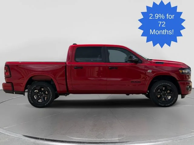 New 2026 Molten Red Pearl-Coat Exterior Paint RAM Big Horn/Lone Star image 2