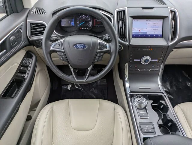 Certified Used 2020 White Metallic Ford Titanium image 16