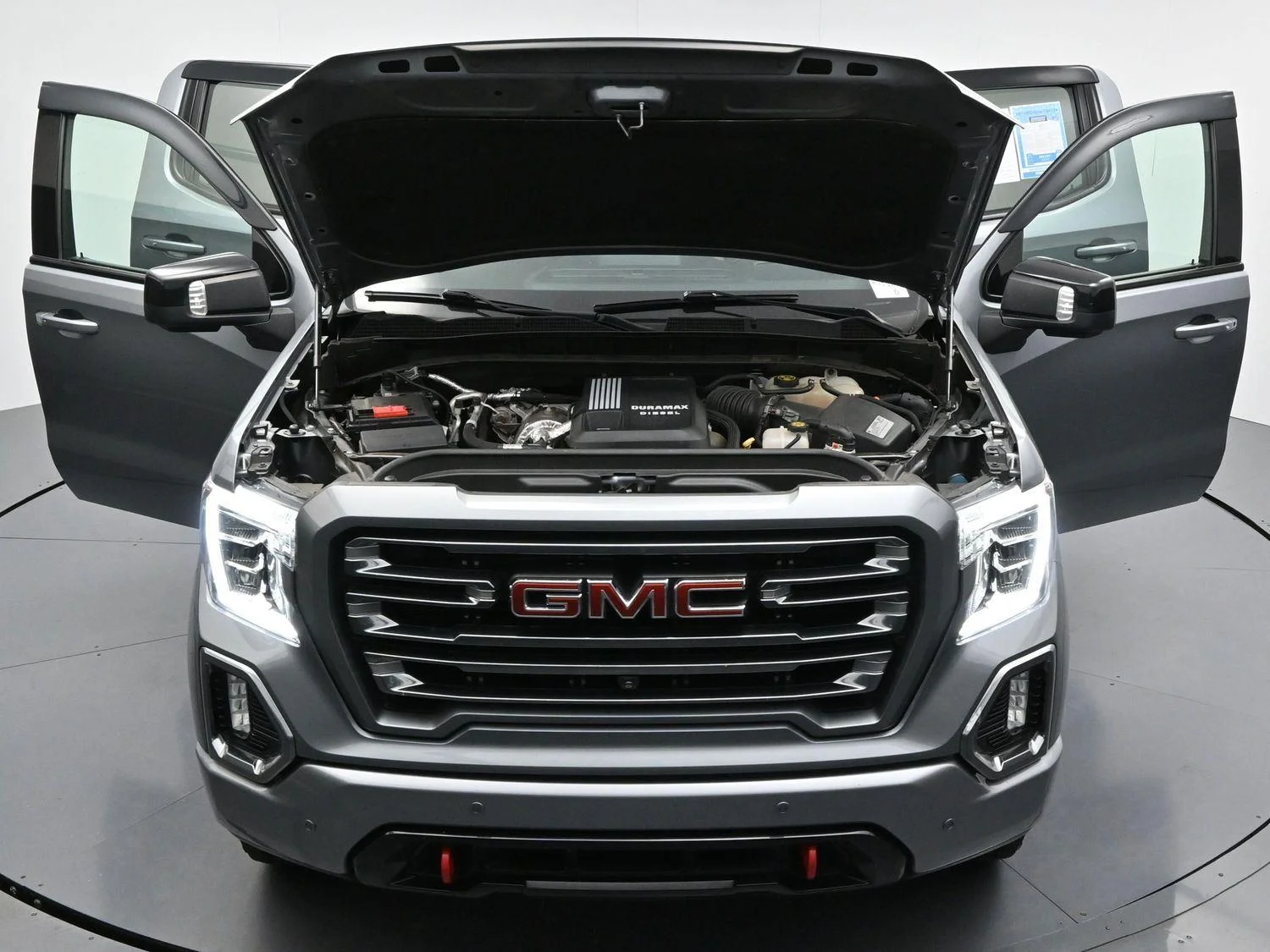 Used 2021 Satin Steel Metallic GMC AT4 image 47