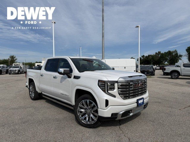 Certified Used 2025 White Frost Tri-Coat GMC Denali image 1