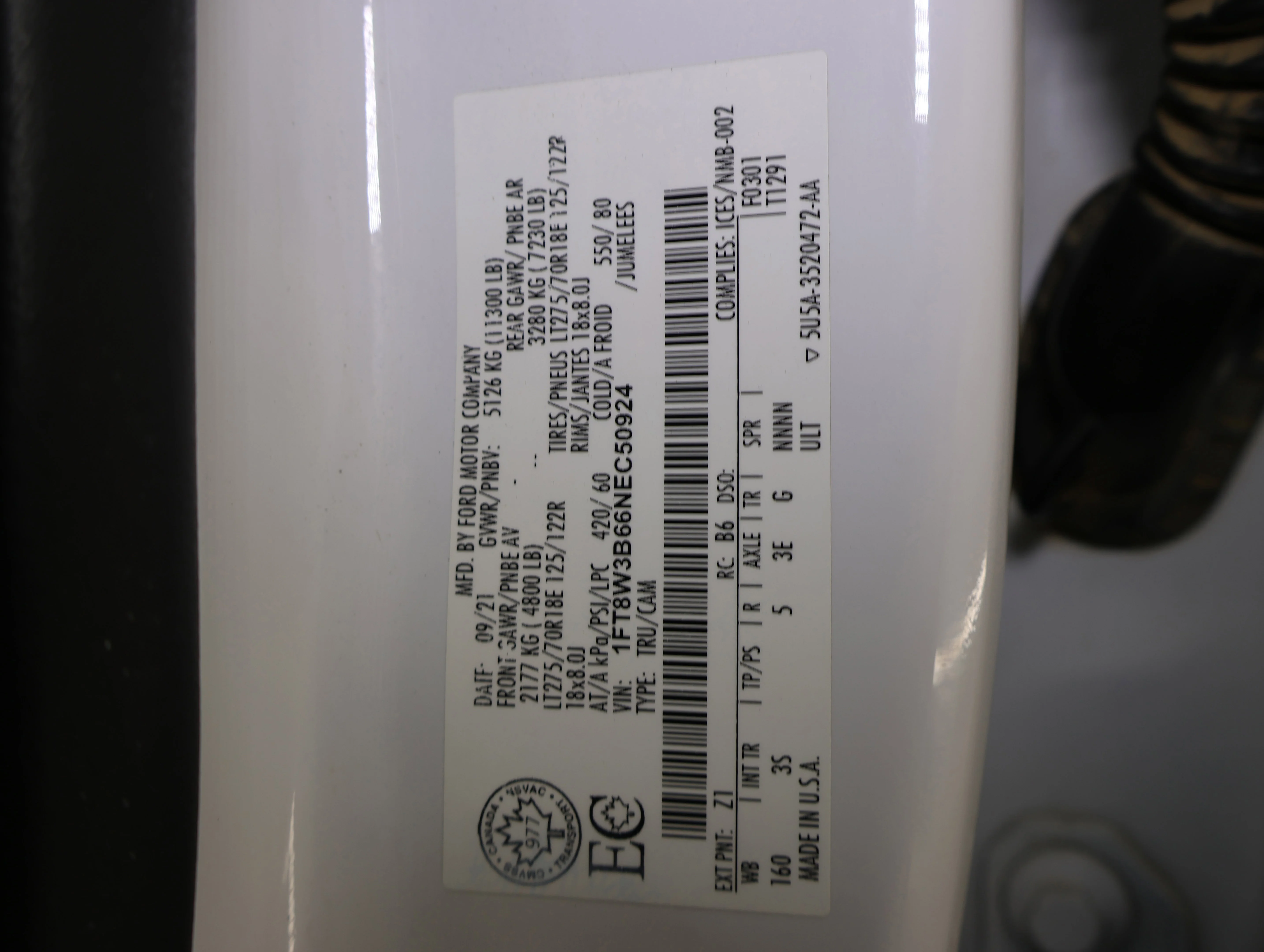 Used 2022 Oxford White Ford XLT image 57