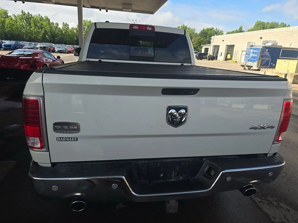 Used 2017 Pearl White Ram Laramie Longhorn image 13