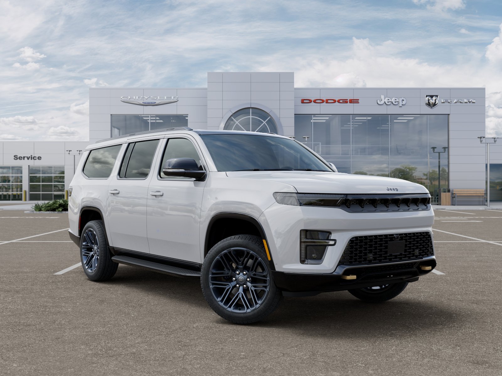 New 2026 Bright White Clear-Coat Exterior Paint Jeep  image 11