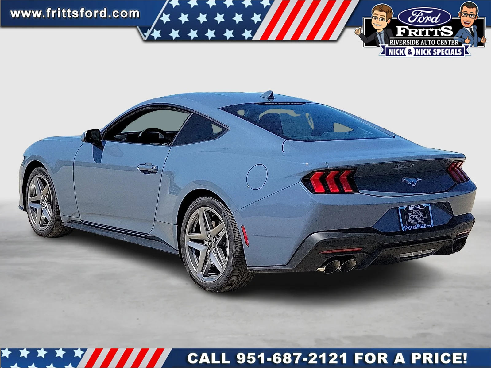 New 2026 Vapor Blue Metallic Ford EcoBoost® Fastback image 2