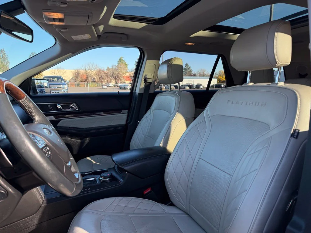 Used 2017 Magnetic Metallic Ford Platinum image 9