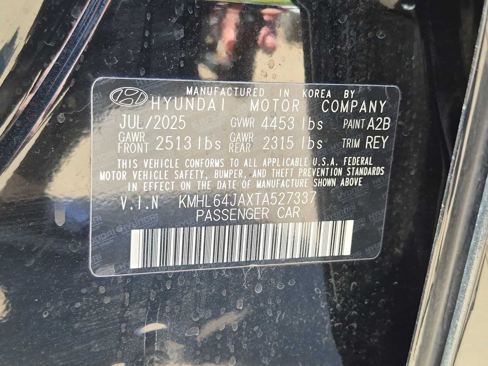 Certified Used 2026 Abyss Black Hyundai SEL Sport image 34