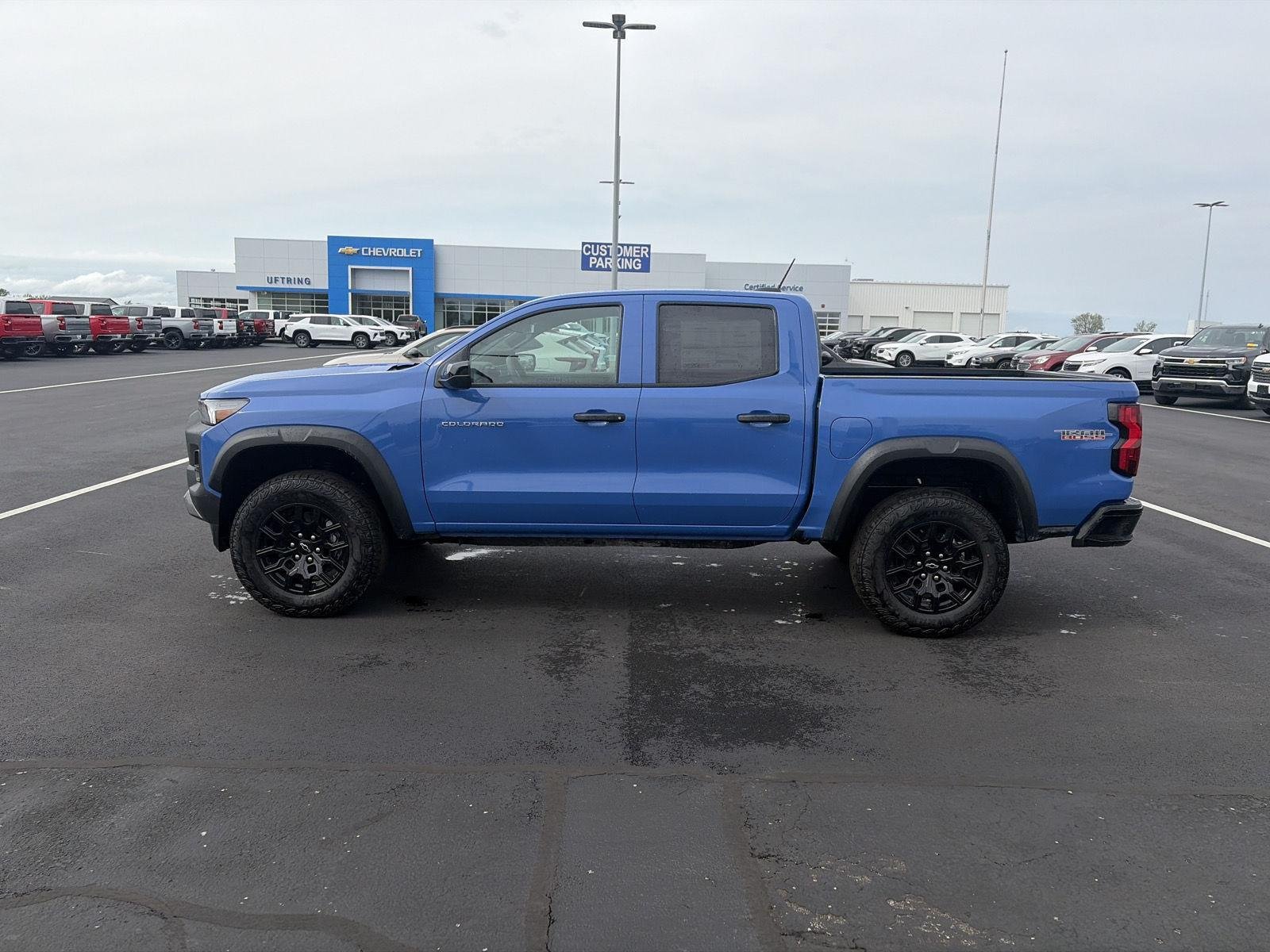 New 2026 Reef Blue Metallic Chevrolet Trail Boss image 8