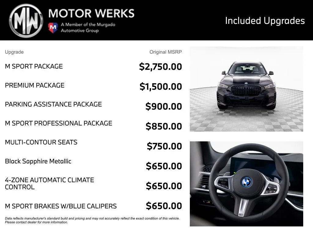 New 2026 Black BMW xDrive50e image 4