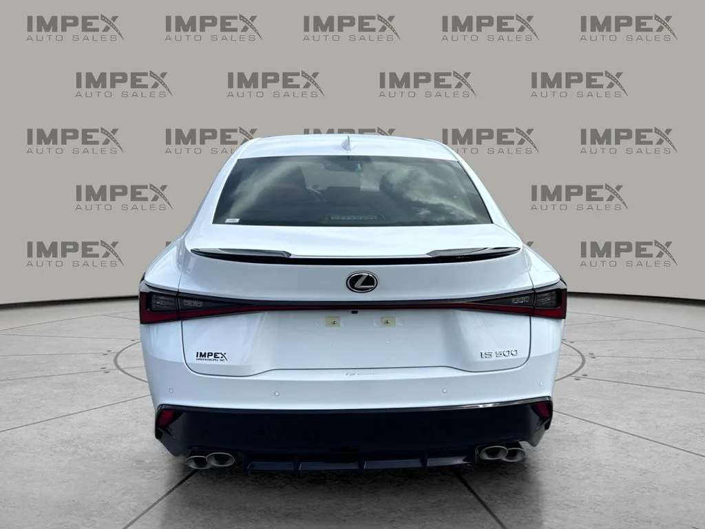 Used 2024 White Lexus 500 F SPORT Performance Premium image 4