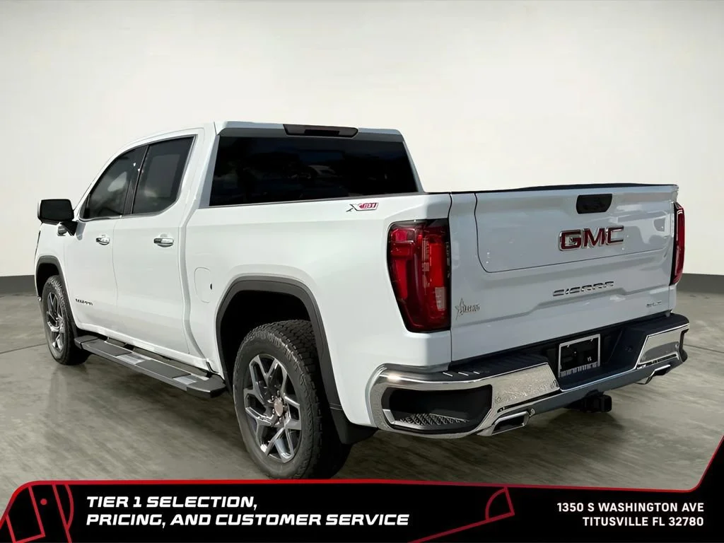 New 2026 Glacier White Tricoat GMC SLT image 6