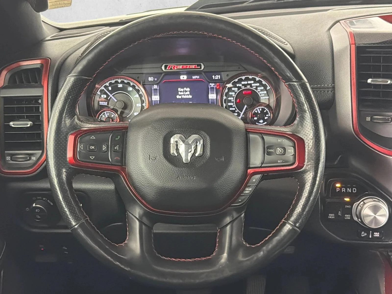 Used 2020 Granite Crystal Metallic Clearcoat Ram Rebel image 24