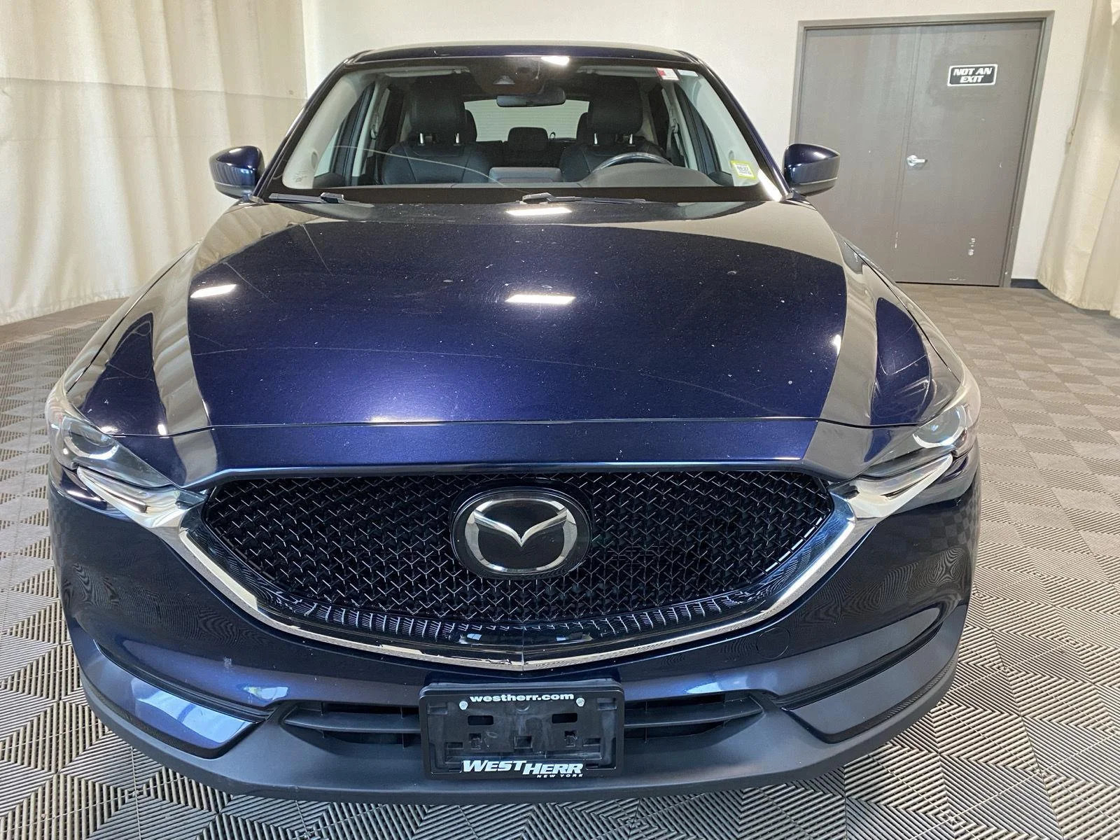 Used 2019 Deep Crystal Blue Mica Mazda Touring image 2