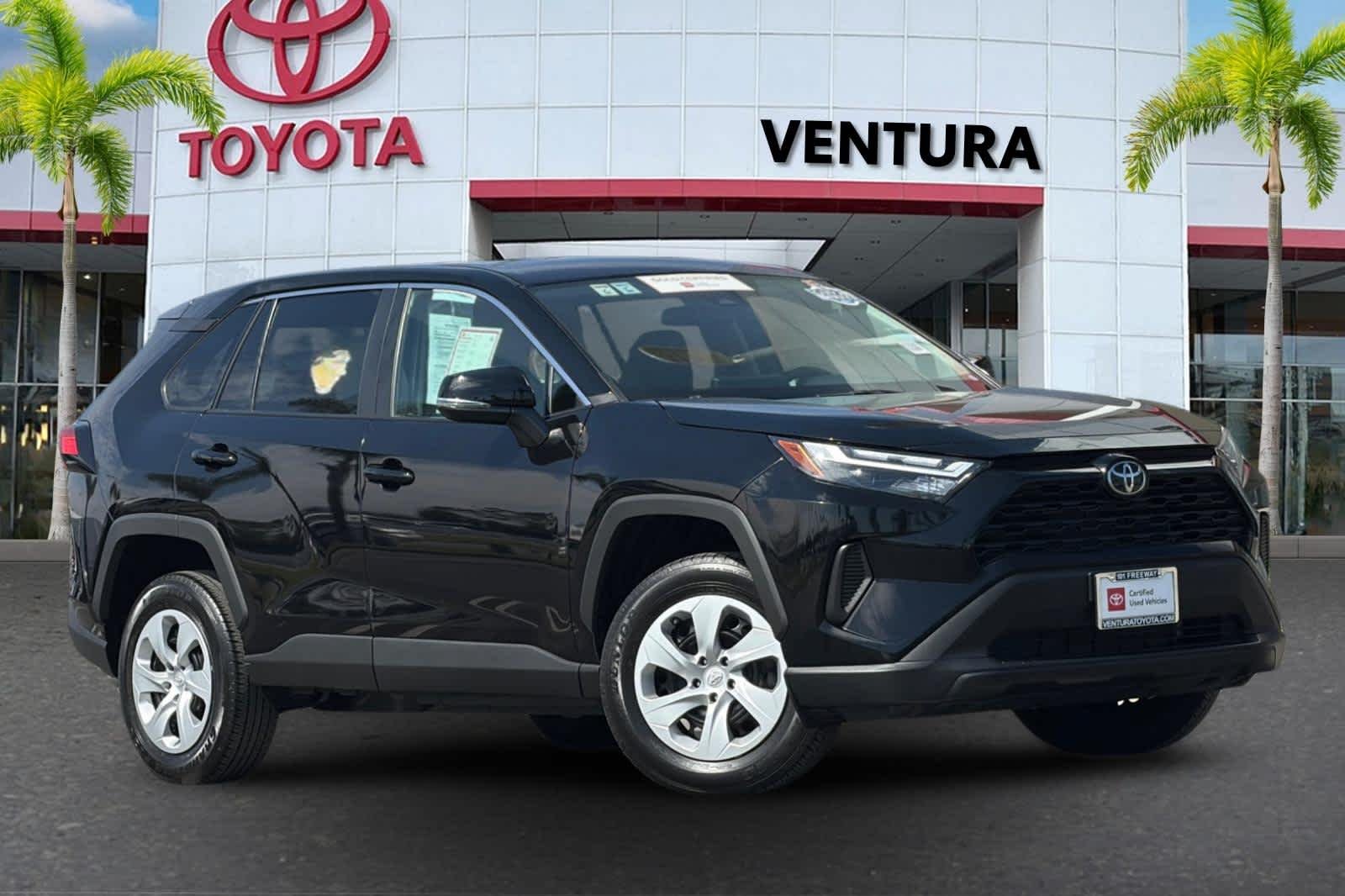 Used 2024 Midnight Black Metallic Toyota LE image 2