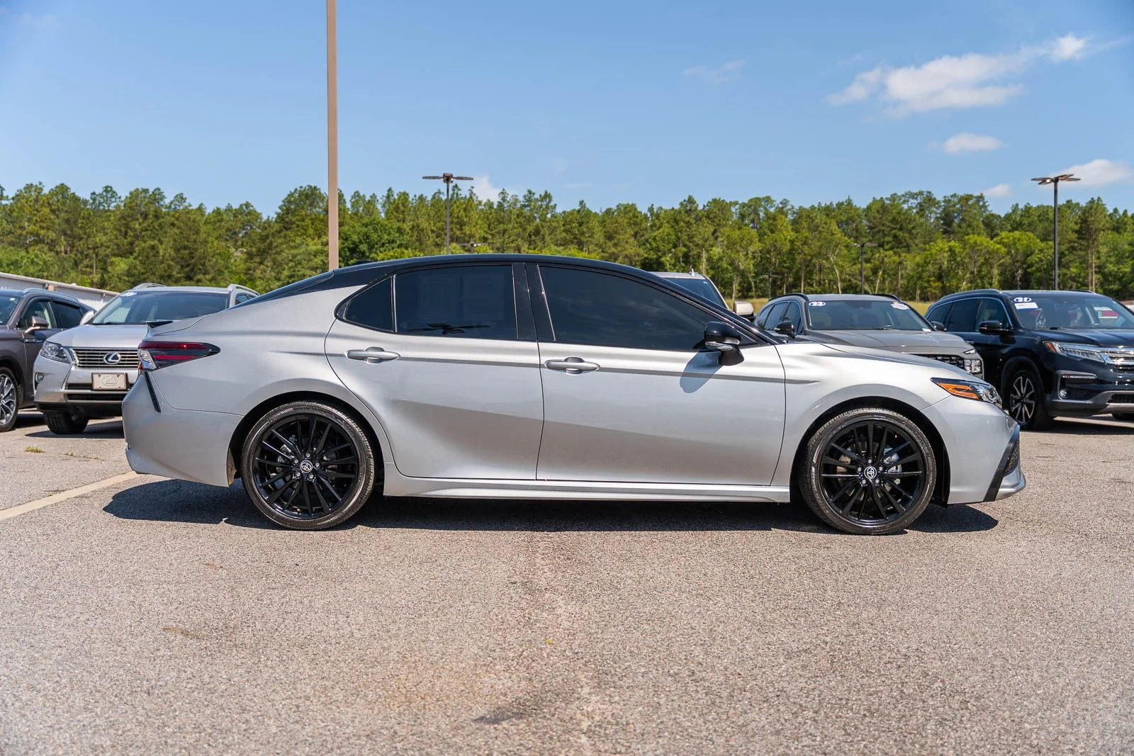 Used 2024 Silver Toyota XSE V6 image 8