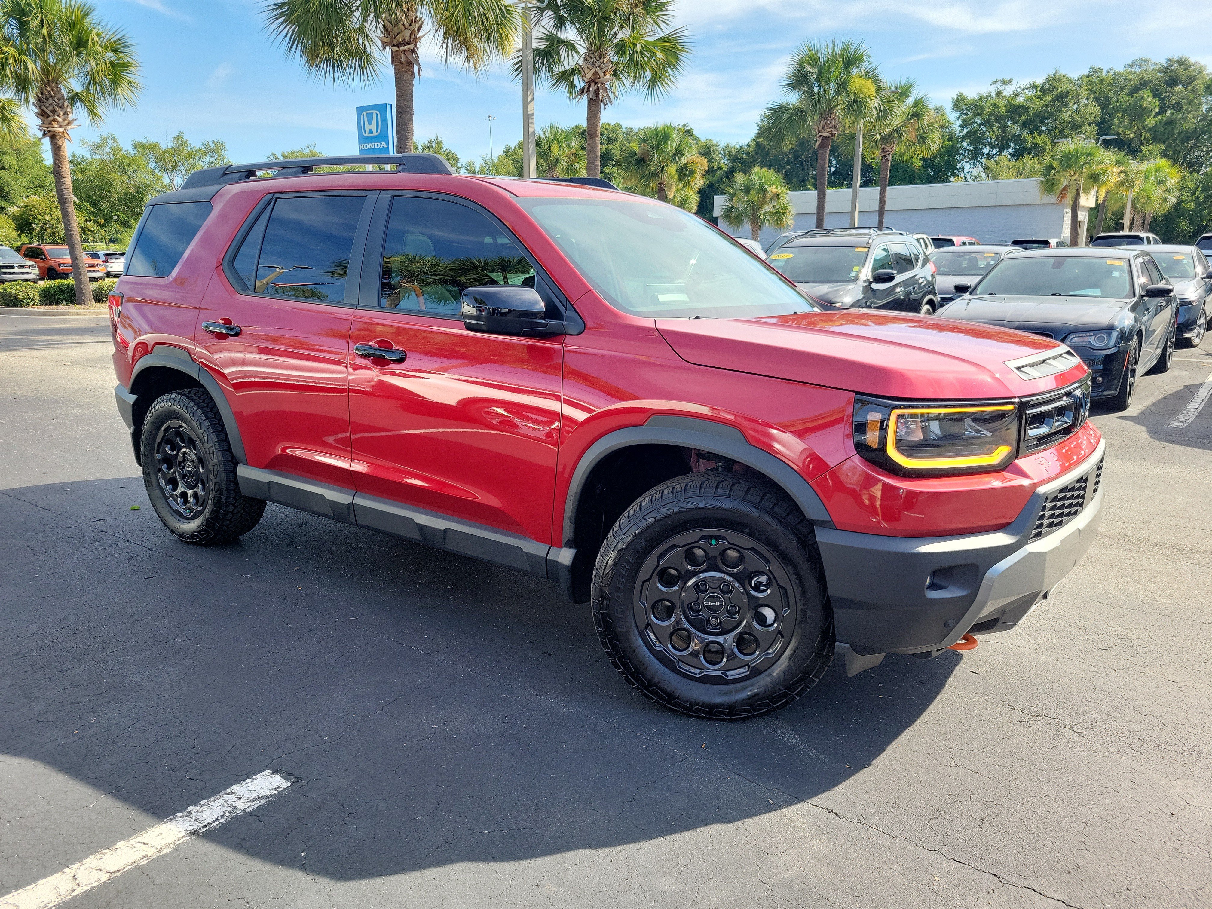 Certified Used 2026 Radiant Red Metallic II Honda TrailSport Blackout image 41