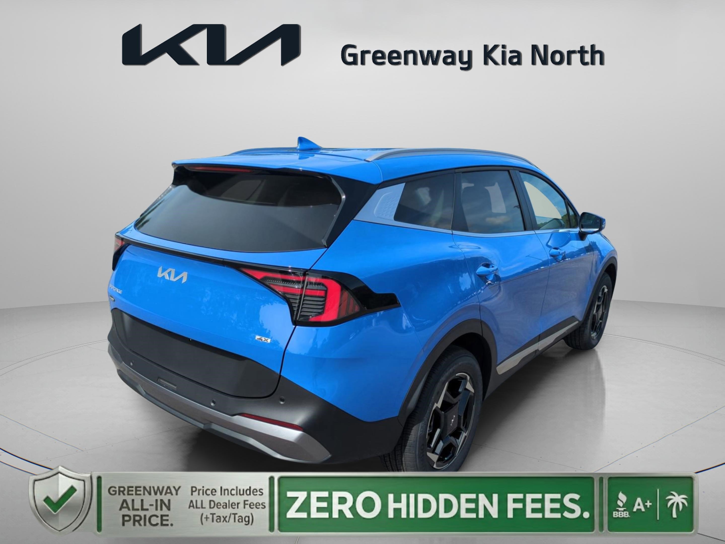New 2026 Nebular Blue Kia EX image 8