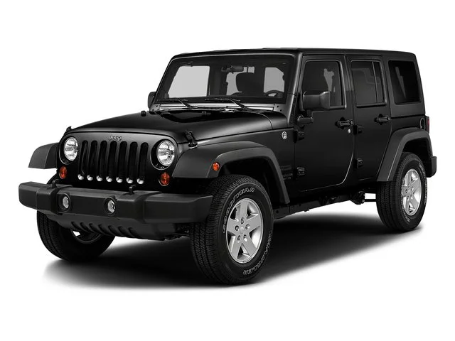 Used 2016 Black Jeep Unlimited Sport image 1