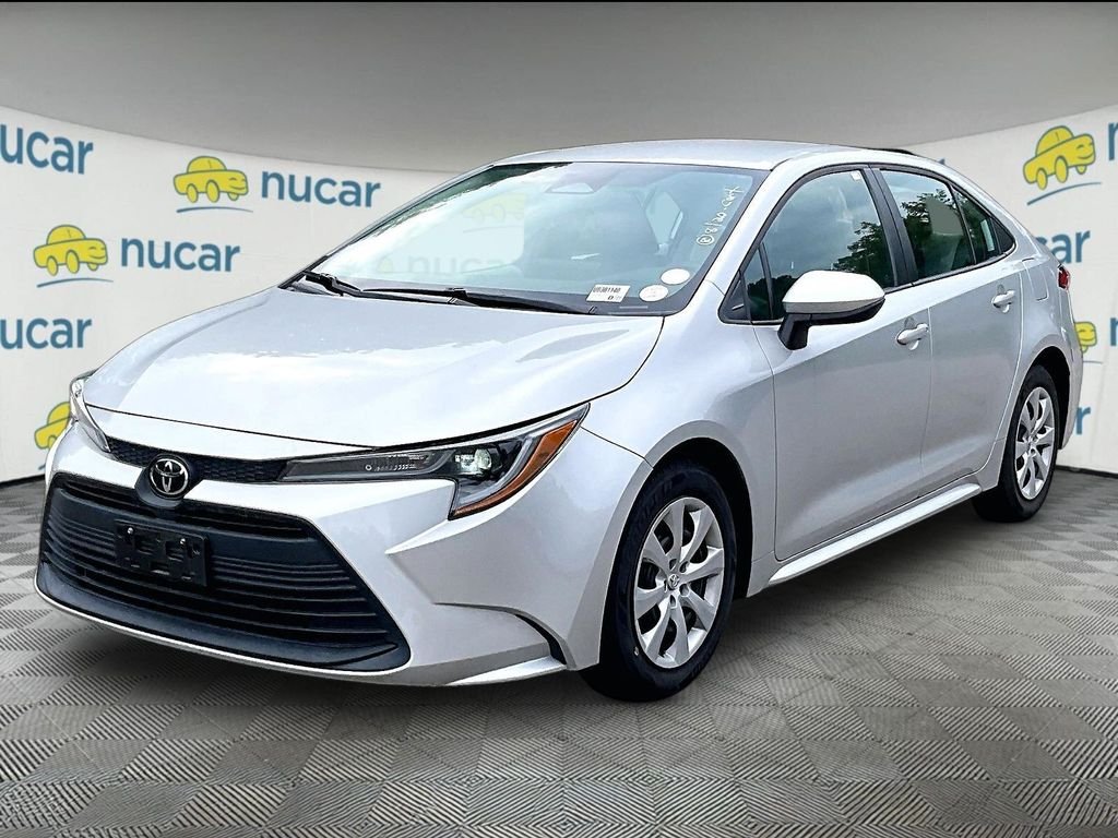 Used 2023 Silver Toyota LE image 3