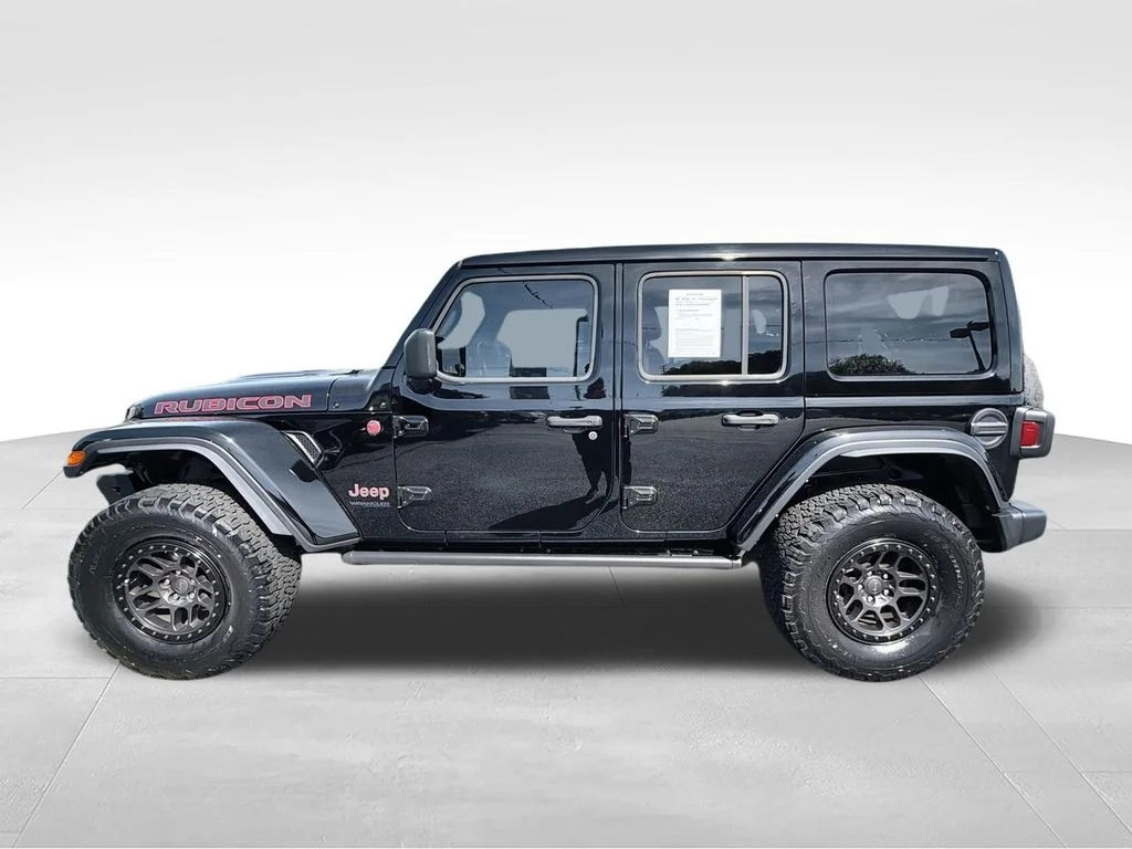 Used 2021 Black Jeep Unlimited Rubicon image 5
