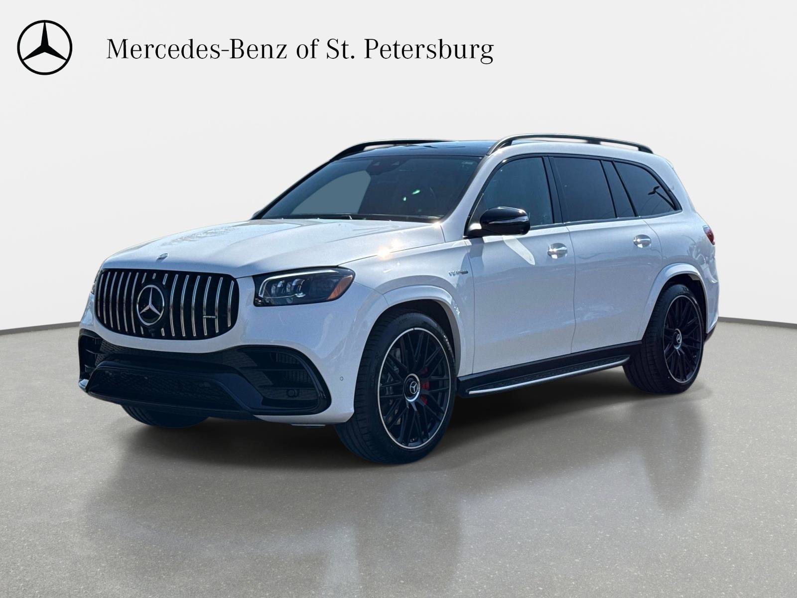 New 2026 Moonlight White Mercedes-Benz AMG®  63 4MATIC+ SUV image 1