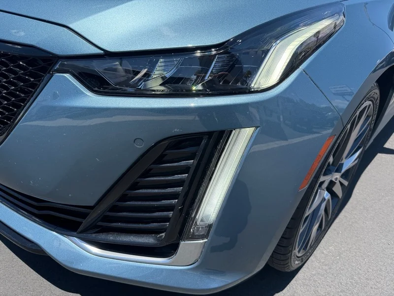 Used 2023 Midnight Steel Metallic Cadillac Premium Luxury image 29