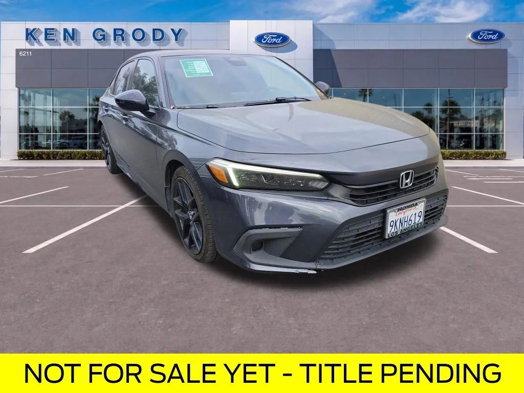 Certified Used 2022 Gray Honda Sport image 1