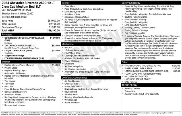 2024 Chevrolet Silverado 2500 HD LT