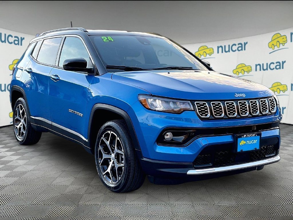 Used 2024 Blue Jeep Limited image 1
