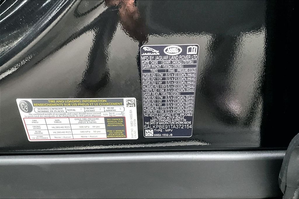 Used 2026 Black Land Rover SE image 36