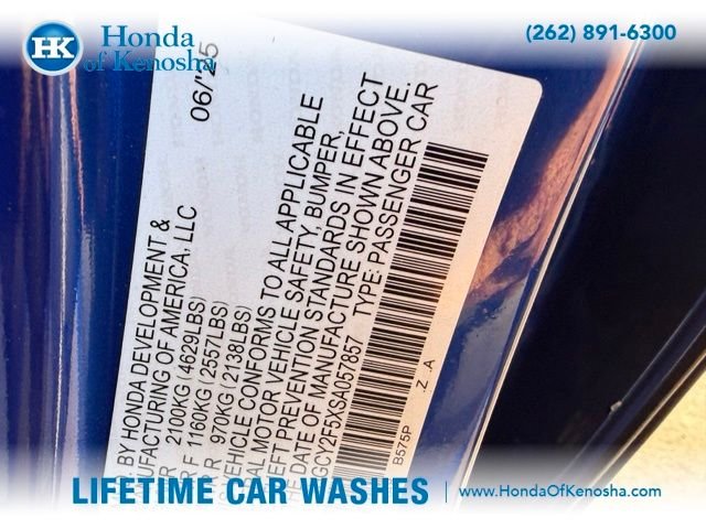 Certified Used 2025 Still Night Pearl Honda HYBRID SPORT image 3